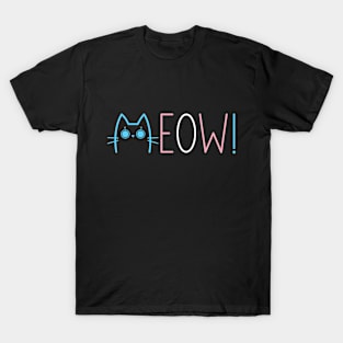 Meow! Trans Flag T-Shirt